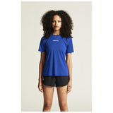 Squad Go Function Tee W - Cobalt - Closeup 5