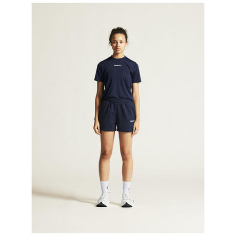 Squad Go Function Tee W - Navy - Closeup 1