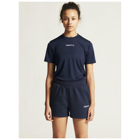 Squad Go Function Tee W - Navy - Closeup 5