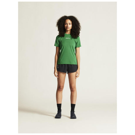 Squad Go Function Tee W - Green - Closeup 1