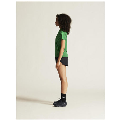 Squad Go Function Tee W - Green - Closeup 4