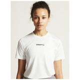 Squad Go Function Tee W - White - Closeup 6