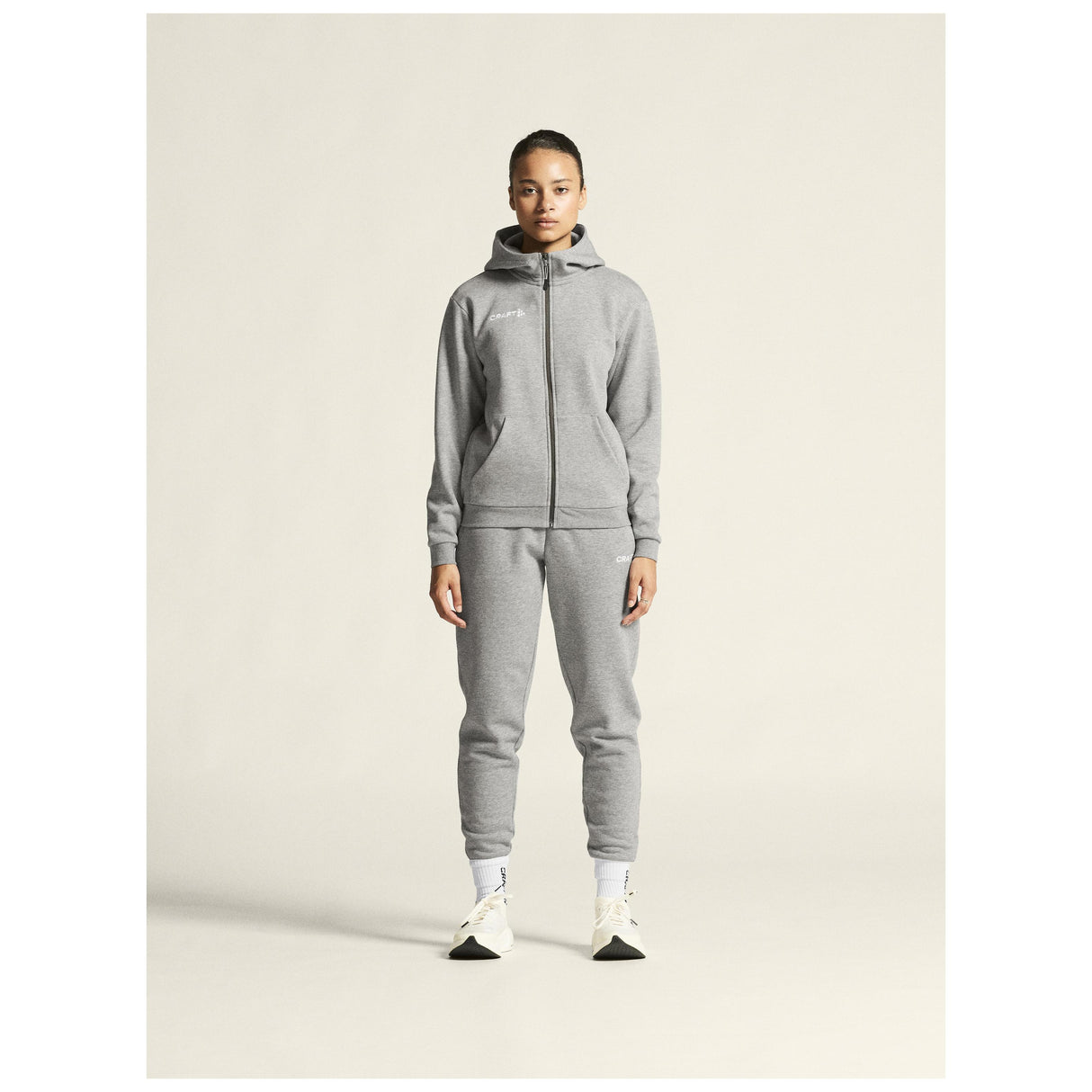 Community 2.0 Pants W - Grey Melange - Closeup 1