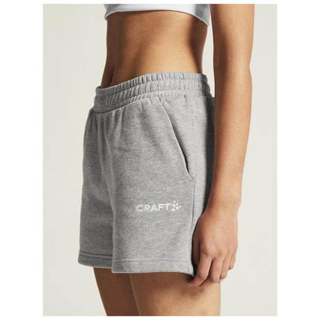 Community 2.0 Shorts W - Grey Melange - Closeup 6