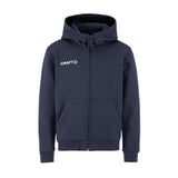 Community 2.0 Logo Fz Hoodie Jr - Navy - Front
