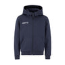 Community 2.0 Logo Fz Hoodie Jr - Navy - Front