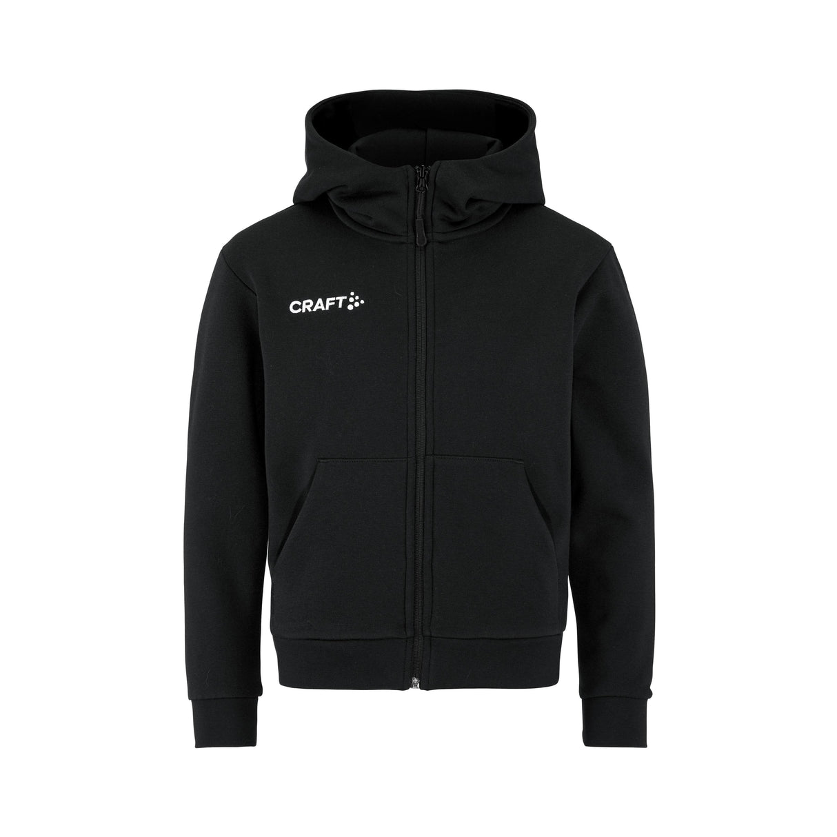 Community 2.0 Logo Fz Hoodie Jr - Black - Front