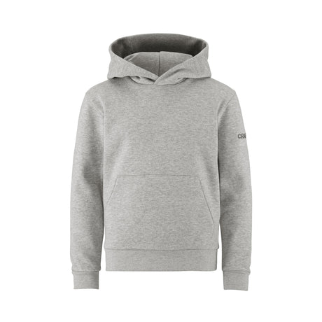 Community 2.0 Hoodie Jr - Grey Melange - Front