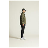 Adv Urban Lt Padded Overshirt Uni - Dark Green - Closeup 2