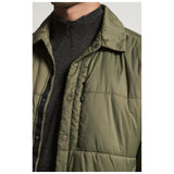 Adv Urban Lt Padded Overshirt Uni - Dark Green - Closeup 5