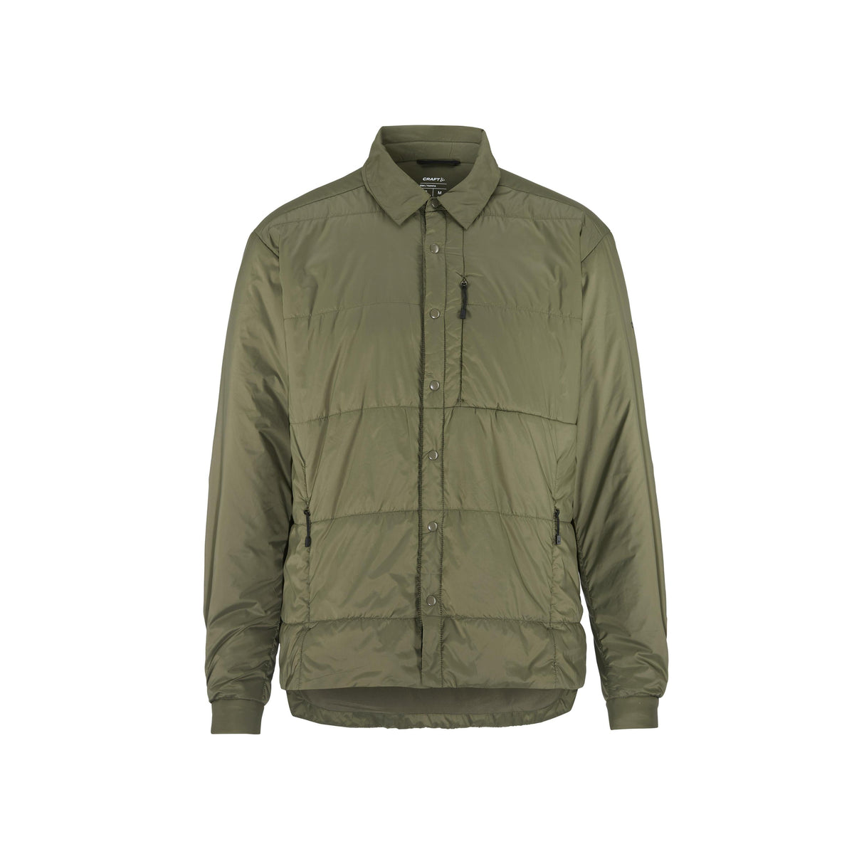 Adv Urban Lt Padded Overshirt Uni - Dark Green - Front