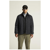 Adv Urban Lt Padded Overshirt Uni - Black - Closeup 4