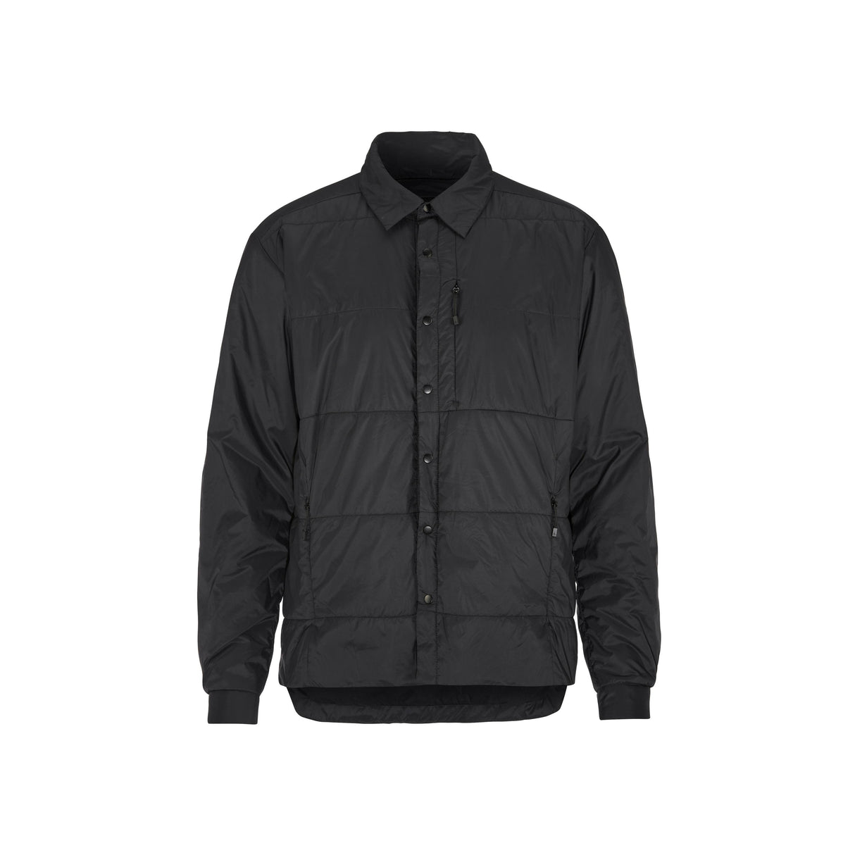 Adv Urban Lt Padded Overshirt Uni - Black - Front