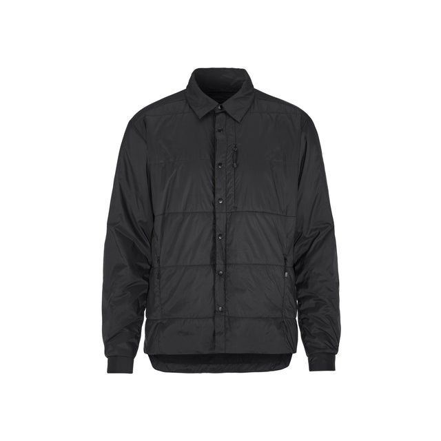 Adv Urban Lt Padded Overshirt Uni - Black - Front