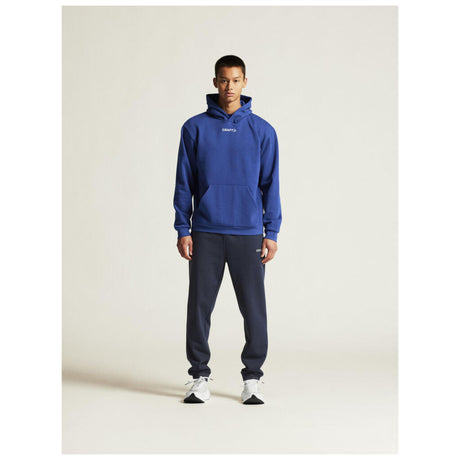 Community 2.0 Logo Hoodie M - Cobalt - Closeup 1