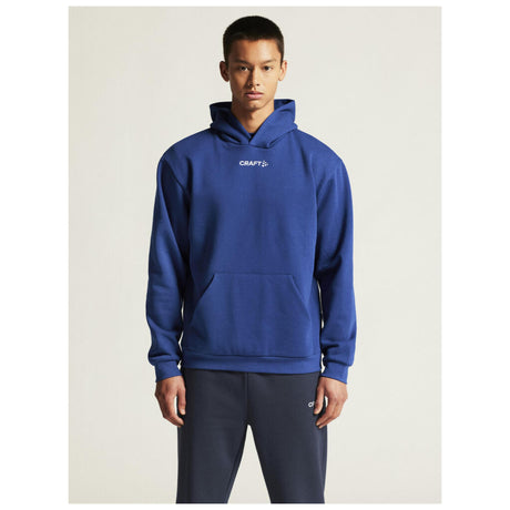 Community 2.0 Logo Hoodie M - Cobalt - Closeup 5