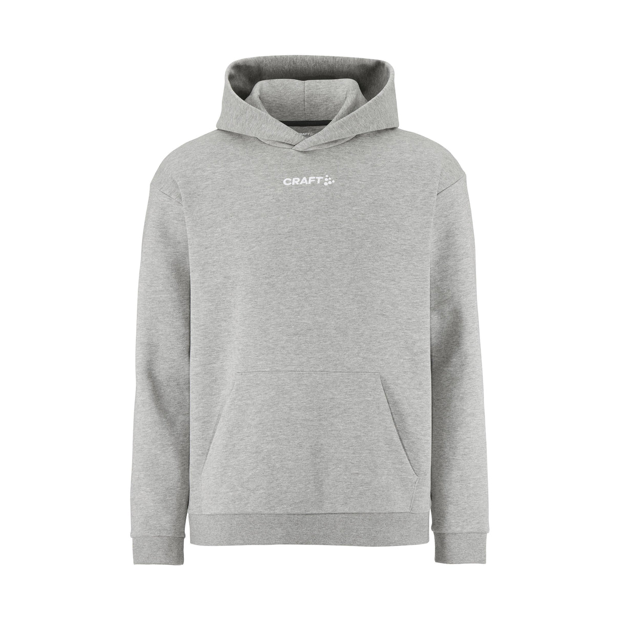 Community 2.0 Logo Hoodie M - Grey Melange - Front