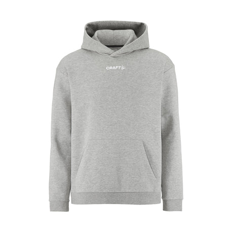 Community 2.0 Logo Hoodie M - Grey Melange - Front