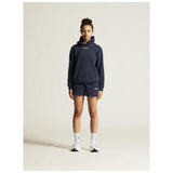 Community 2.0 Logo Hoodie W - Navy - Closeup 1