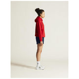 Community 2.0 Logo Hoodie W - Red - Closeup 2