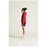 Community 2.0 Logo Hoodie W - Red - Closeup 4