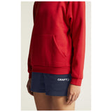 Community 2.0 Logo Hoodie W - Red - Closeup 7