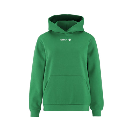 Community 2.0 Logo Hoodie W - Green - Front