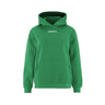 Community 2.0 Logo Hoodie W - Green - Front