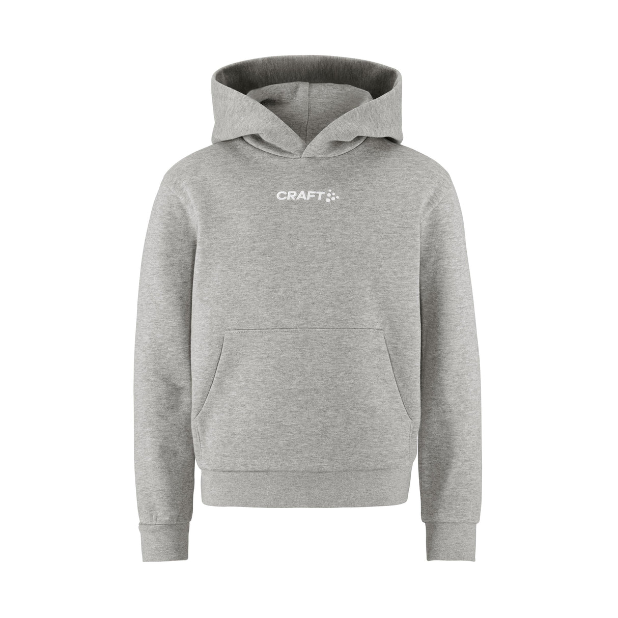 Community 2.0 Logo Hoodie Jr - Grey Melange - Front