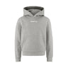 Community 2.0 Logo Hoodie Jr - Grey Melange - Front