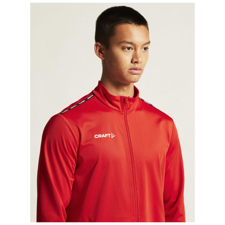 Squad Go Fz Jacket M - Red - Closeup 6