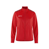Squad Go Fz Jacket W - Red - Front