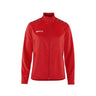 Squad Go Fz Jacket W - Red - Front