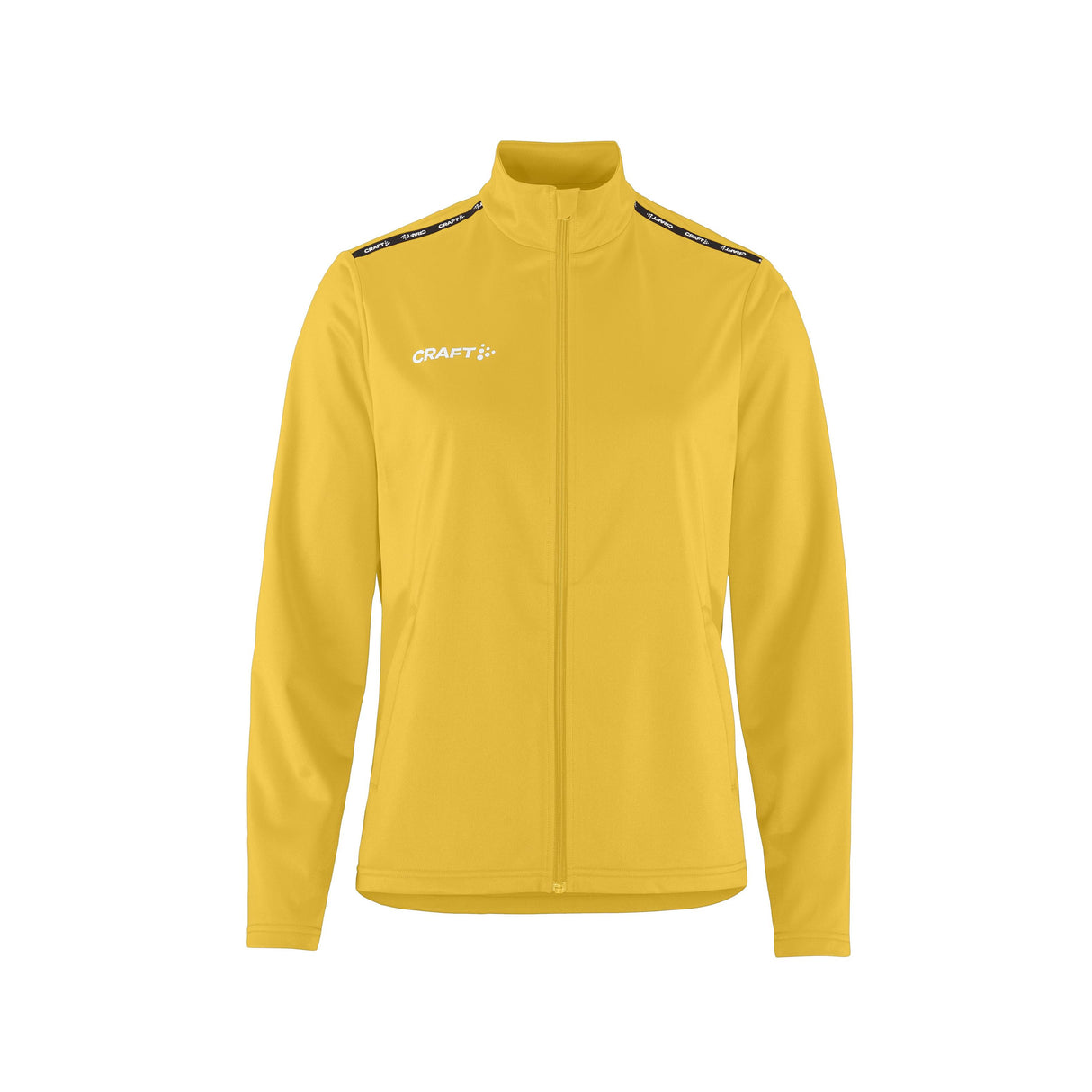 Squad Go Fz Jacket W - Yellow - Front