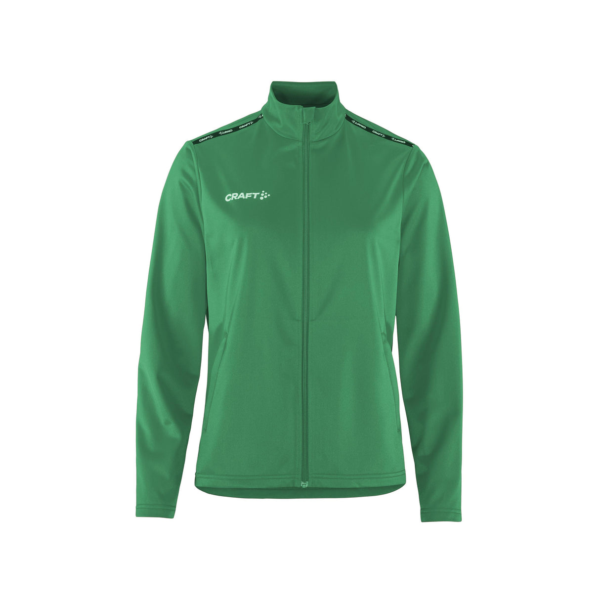 Squad Go Fz Jacket W - Green - Front