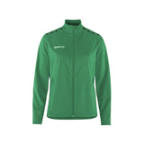 Squad Go Fz Jacket W - Green - Front