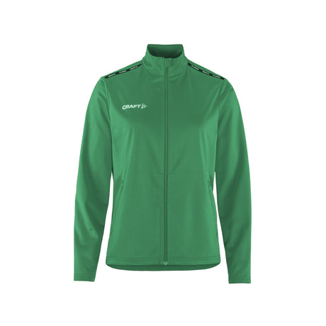 Squad Go Fz Jacket W - Green - Front