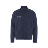 Squad Go Fz Jacket Jr - Navy - Front