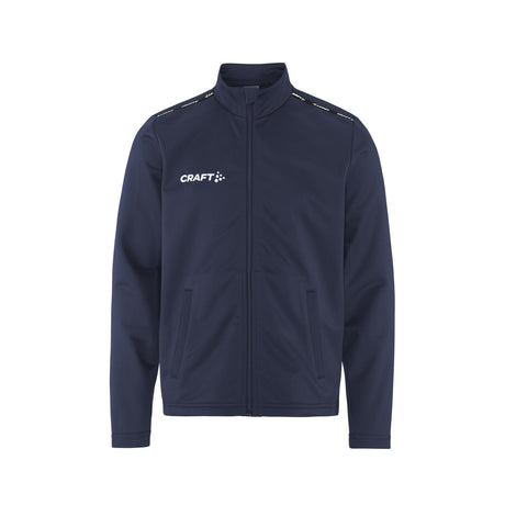 Squad Go Fz Jacket Jr - Navy - Front