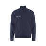 Squad Go Fz Jacket Jr - Navy - Front