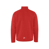 Squad Go Fz Jacket Jr - Red - Back