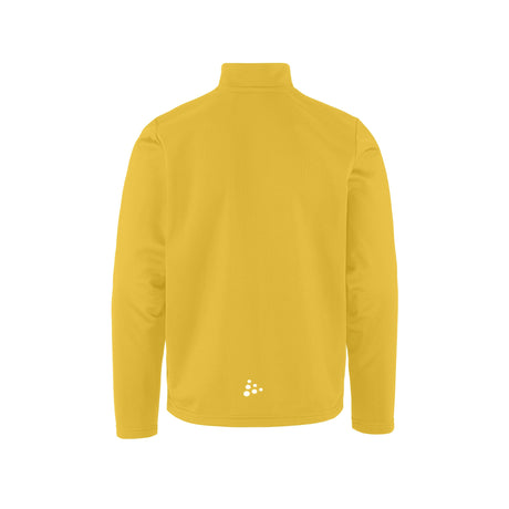 Squad Go Fz Jacket Jr - Yellow - Back