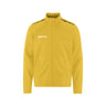 Squad Go Fz Jacket Jr - Yellow - Front