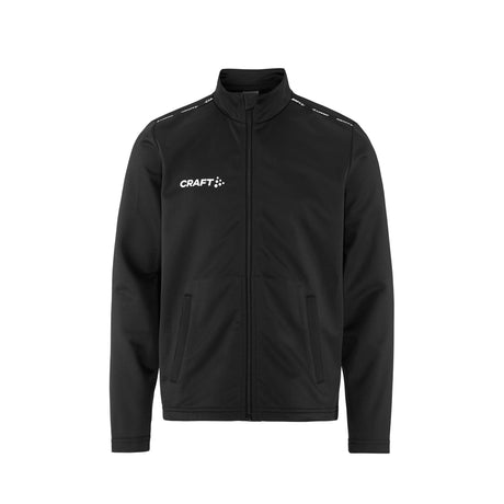 Squad Go Fz Jacket Jr - Black - Front