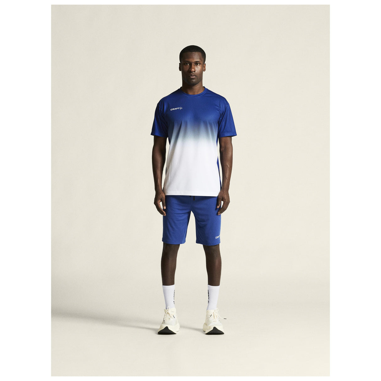 Evolve 2.0 Structured Graphic Jersey M - Club Cobolt/White - Closeup 1