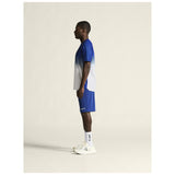 Evolve 2.0 Structured Graphic Jersey M - Club Cobolt/White - Closeup 4