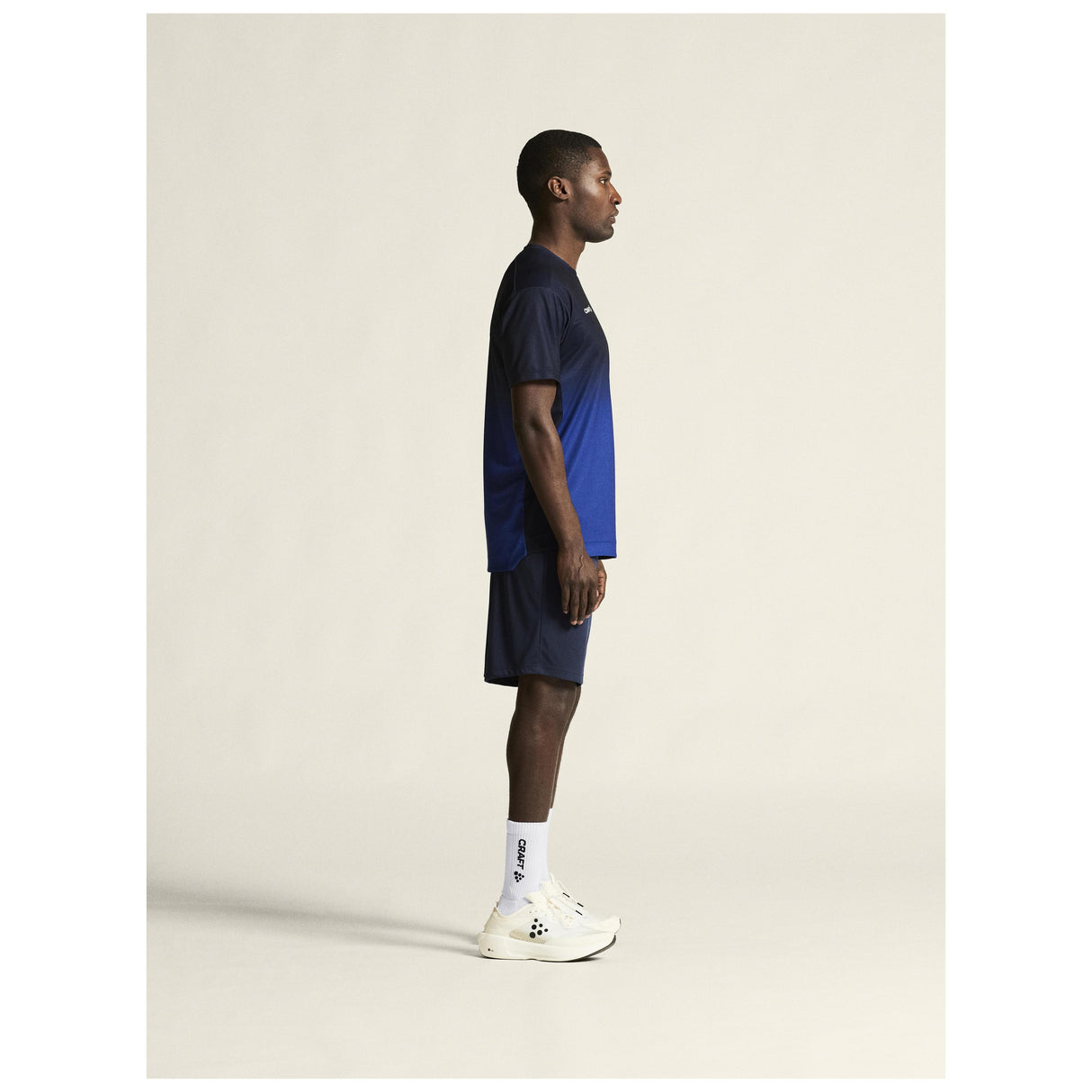 Evolve 2.0 Structured Graphic Jersey M - Navy/Club Cobolt - Closeup 2