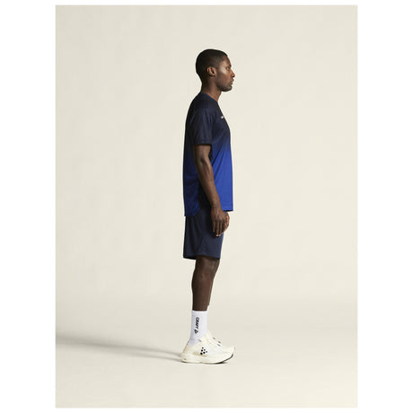 Evolve 2.0 Structured Graphic Jersey M - Navy/Club Cobolt - Closeup 2