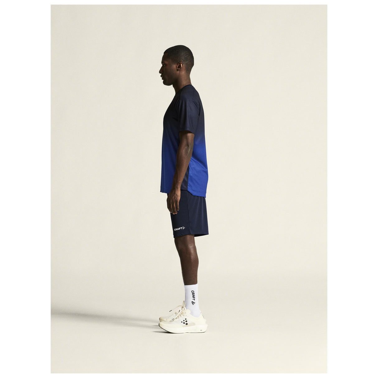 Evolve 2.0 Structured Graphic Jersey M - Navy/Club Cobolt - Closeup 4