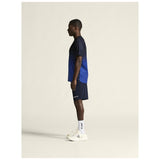 Evolve 2.0 Structured Graphic Jersey M - Navy/Club Cobolt - Closeup 4